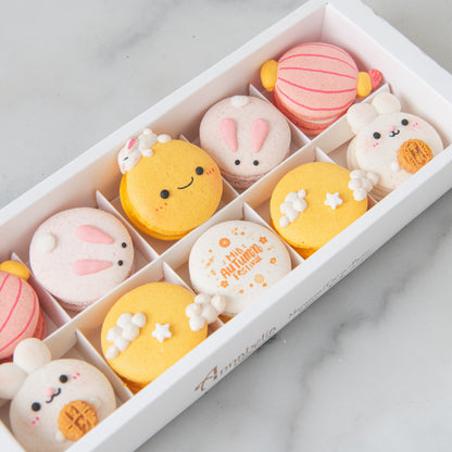 Happy Mid Autumn | 10in1 Sweet Moonlight Macaron | $45.80 Nett