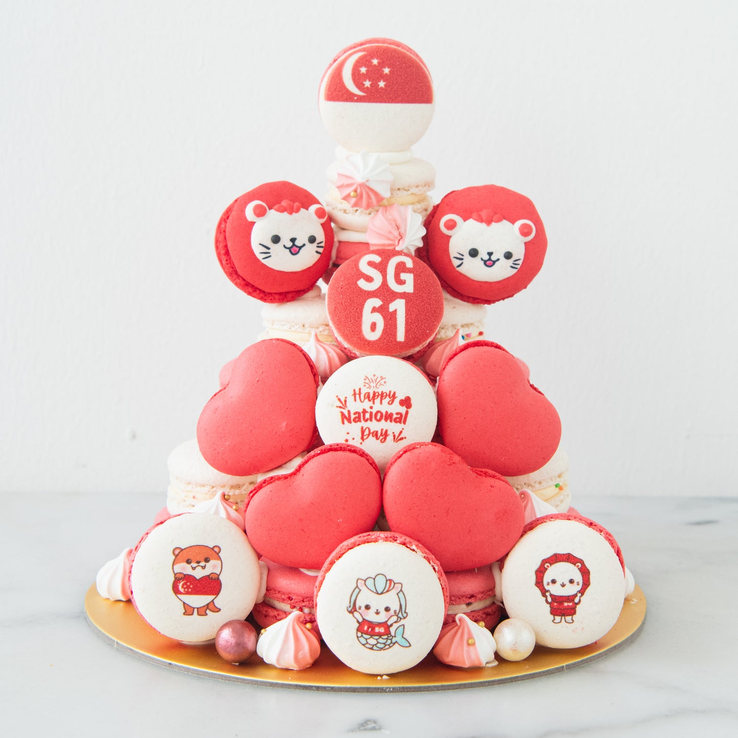 Happy National Day | My Island Home Macaron Tower | $158 Nett