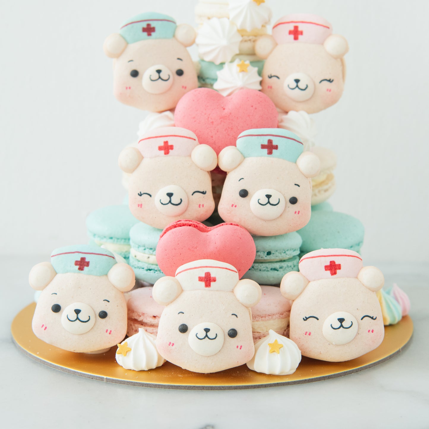 Happy Nurse Day | Thank You Nurse Macaron Tower | $148 Nett