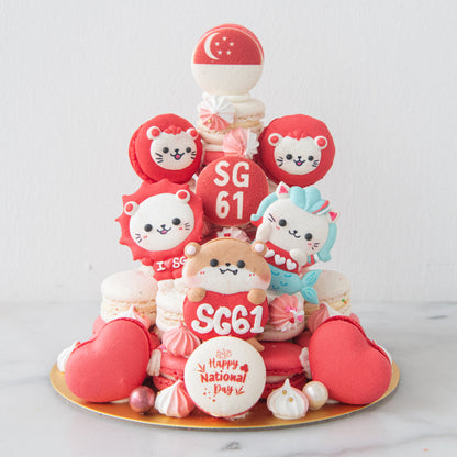 Happy National Day | Garden City Macaron Tower | $168 Nett