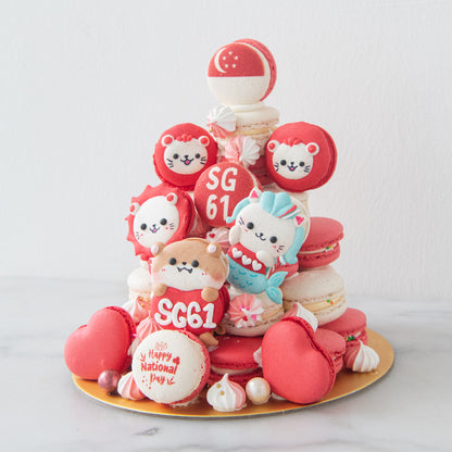 Happy National Day | Garden City Macaron Tower | $168 Nett