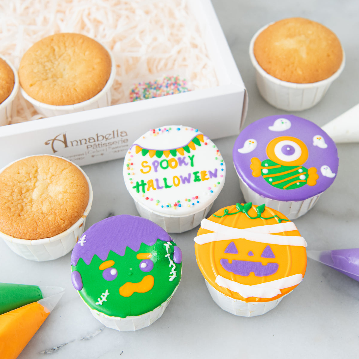 Happy Halloween | DIY Cupcakes Set | $19.90 Nett only