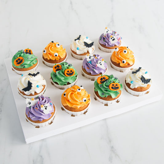 Happy Halloween | 12pcs Halloween Spooky Cupcake Set | $58.80 Nett
