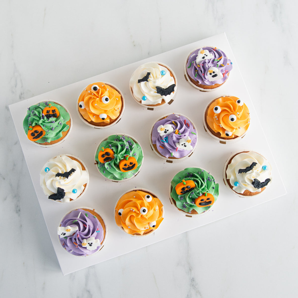 Happy Halloween | 12pcs Halloween Spooky Cupcake Set | $58.80 Nett