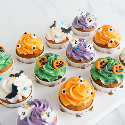 Happy Halloween | 12pcs Halloween Spooky Cupcake Set | $58.80 Nett