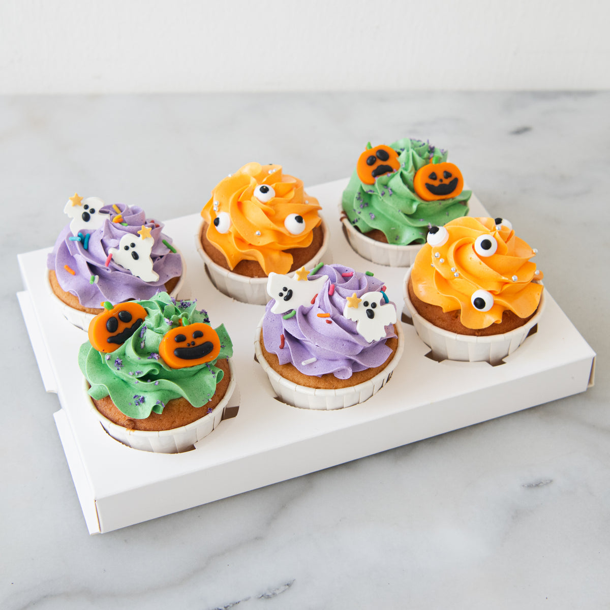 Happy Halloween | 6pcs Halloween Spooky Cupcake Set | $38.80 Nett