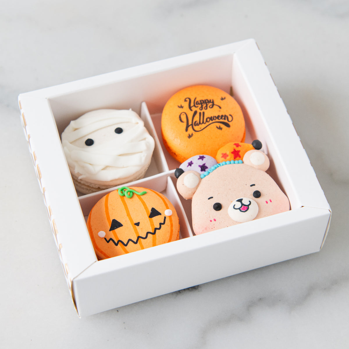 Happy Halloween | 4in1 Haunted Bites Macaron | $13.90 Nett