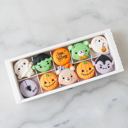 Happy Halloween | 10in1 Wicked Monster Bites Macaron | $45.80 Nett