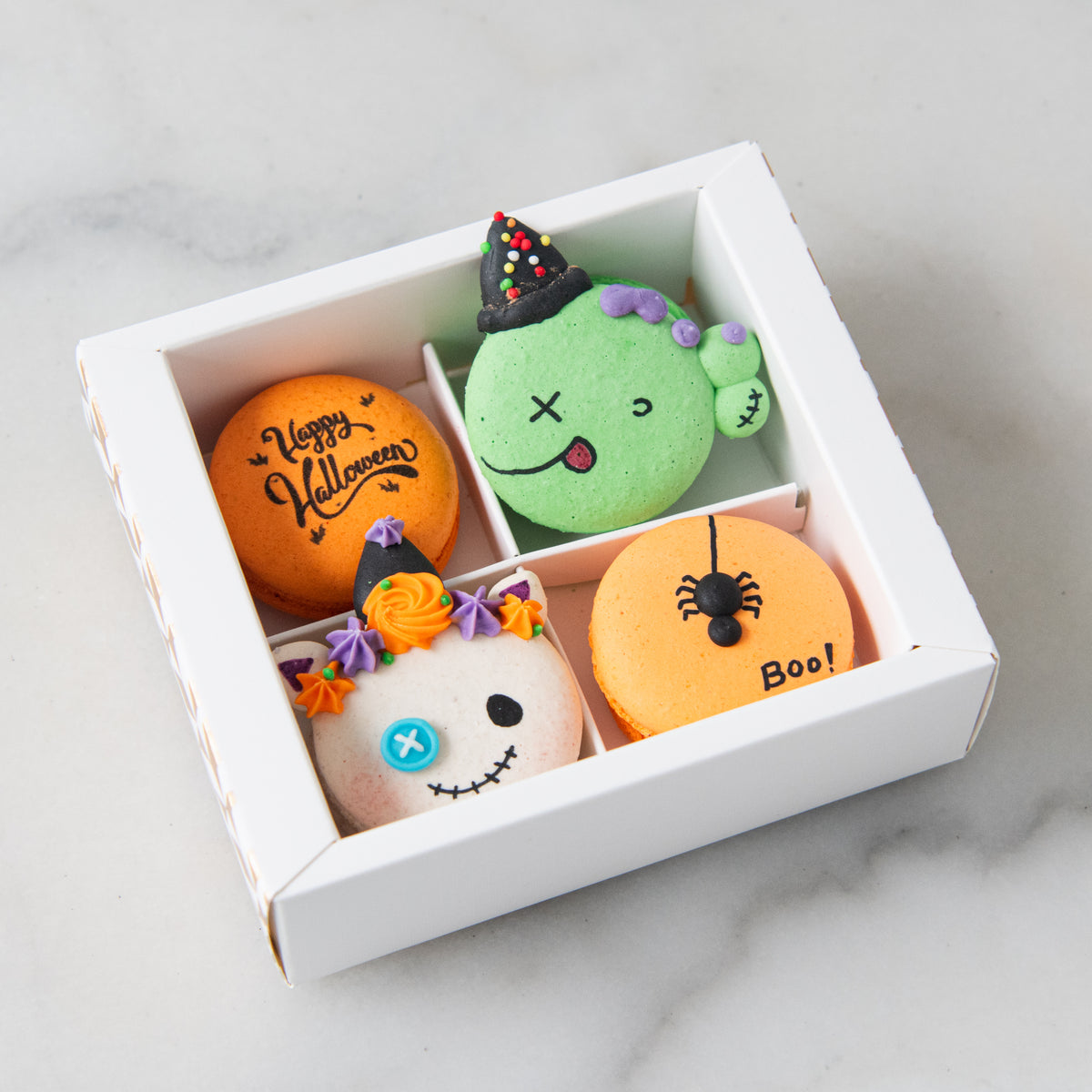 Happy Halloween | 4in1 Bewitching Bites Macaron | $13.90 Nett