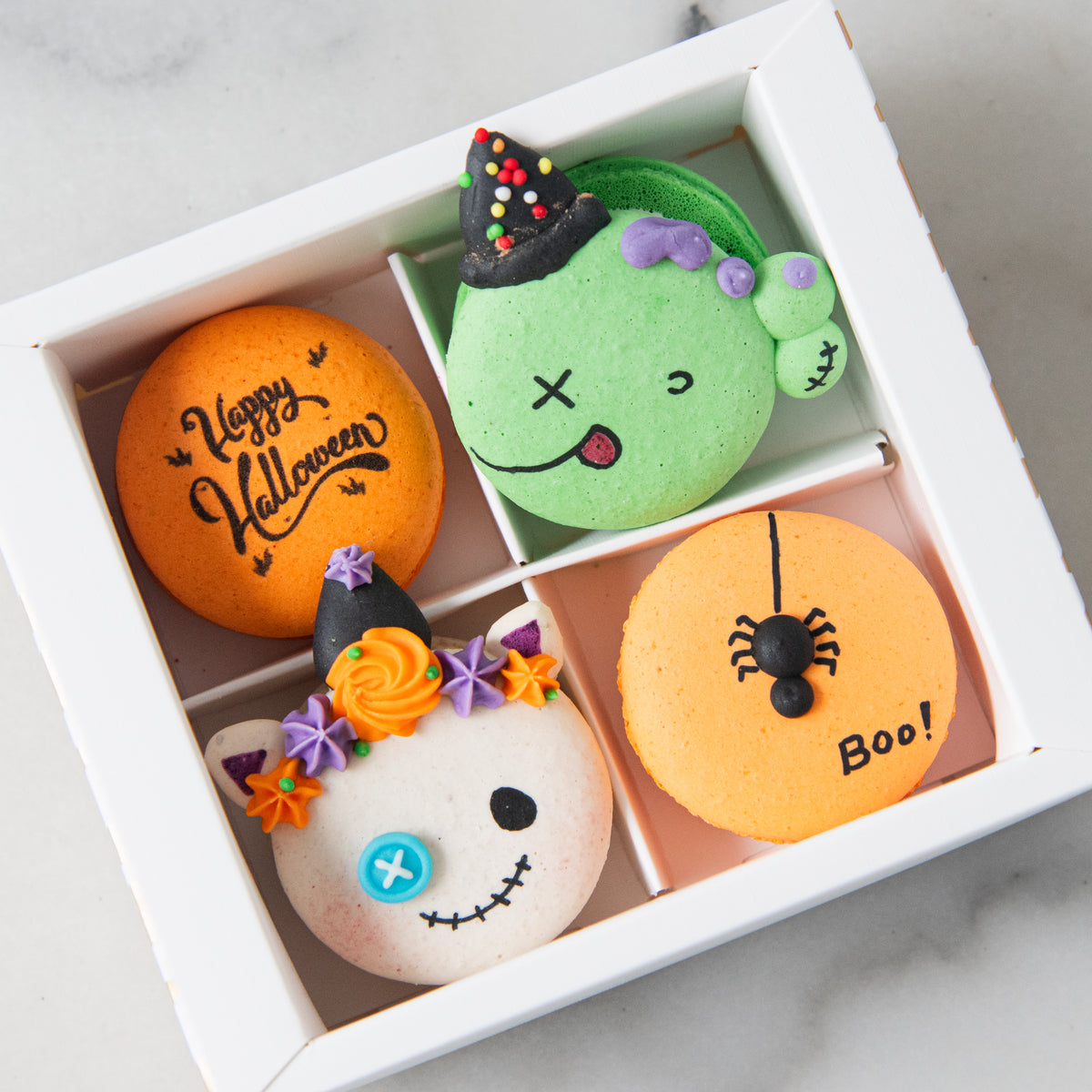 Happy Halloween | 4in1 Bewitching Bites Macaron | $13.90 Nett
