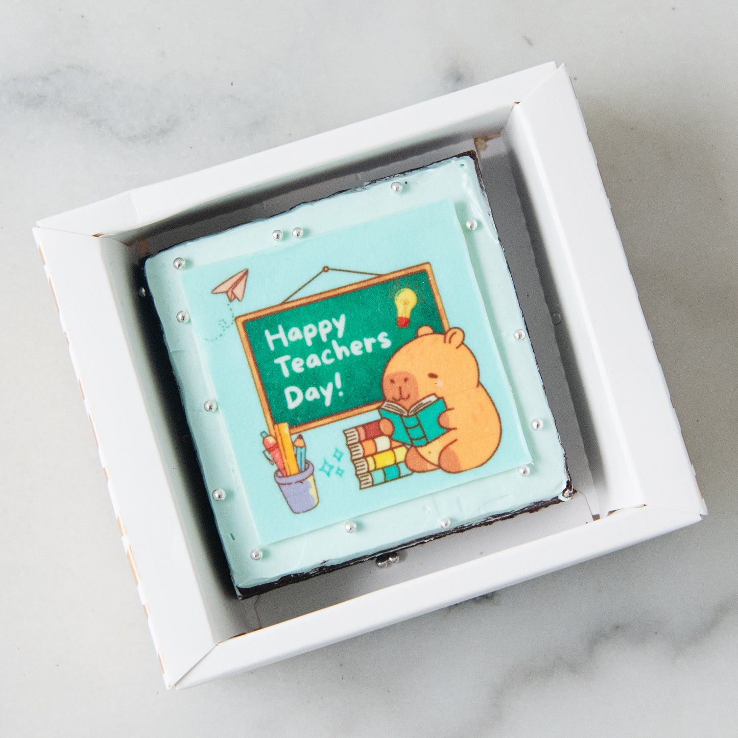 Happy Teacher's Day | Capy’s Classroom Petite Brownie | $9.80 Nett