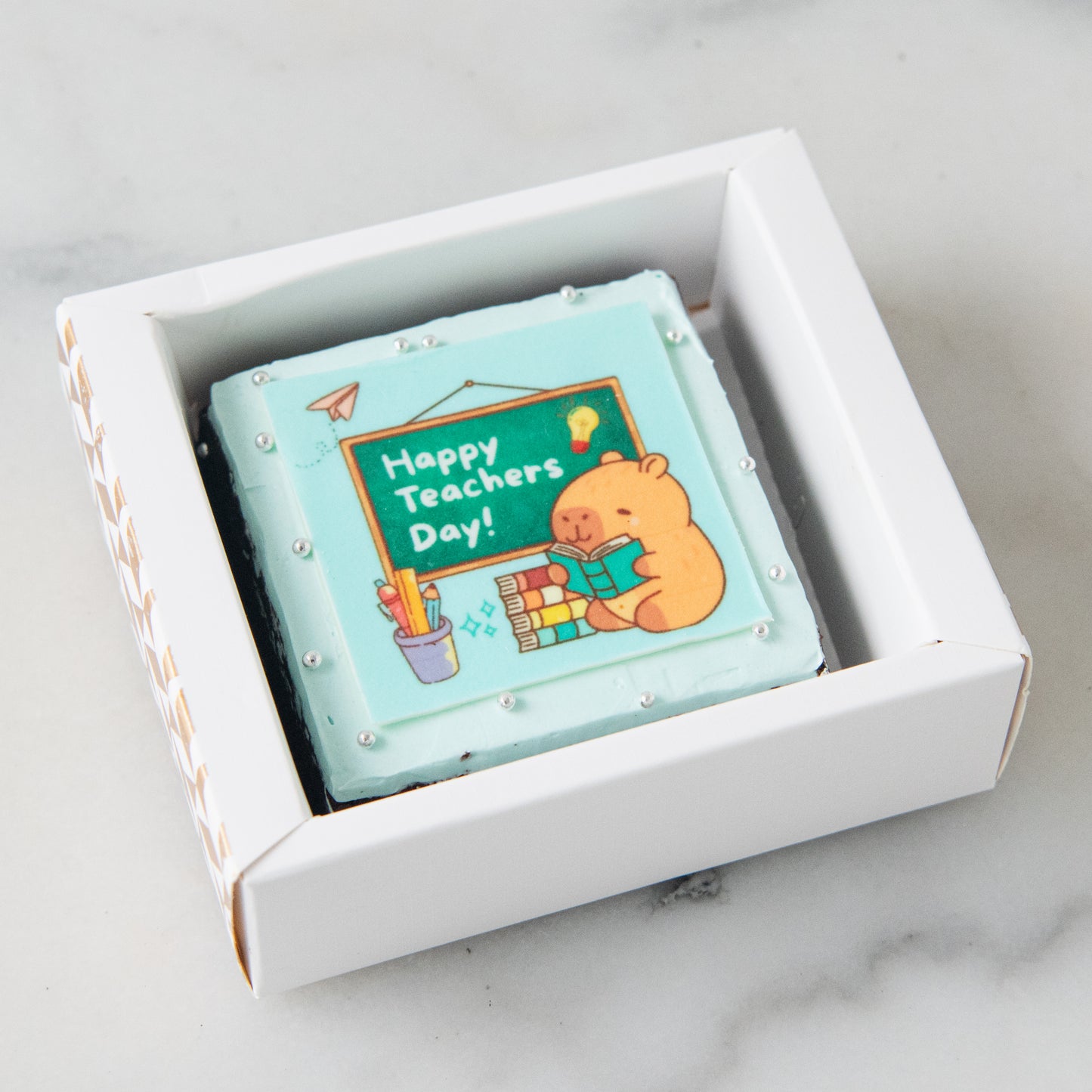 Happy Teacher's Day | Capy’s Classroom Petite Brownie | $9.80 Nett