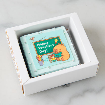 Happy Teacher's Day | Capy’s Classroom Petite Brownie | $9.80 Nett