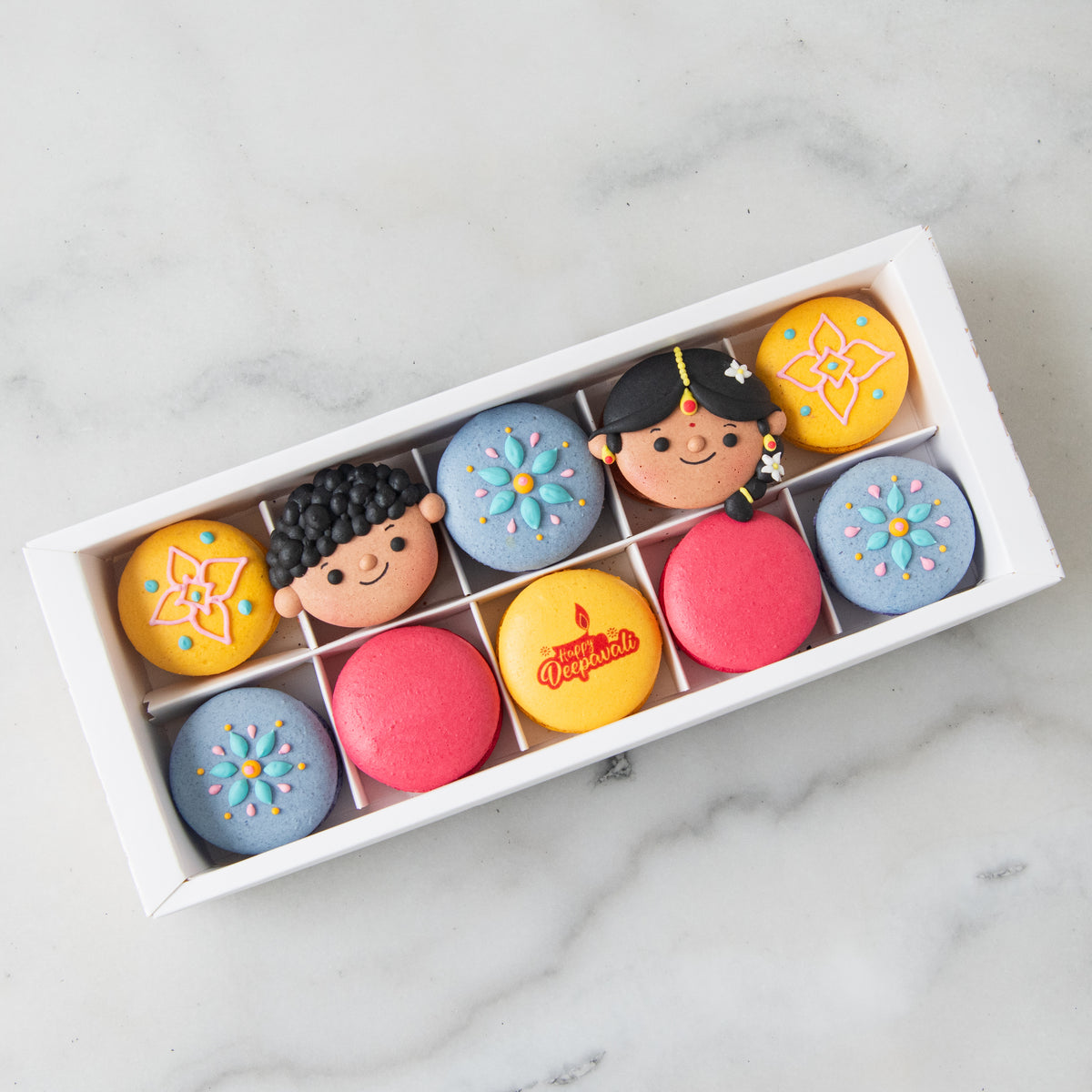 Happy Deepavali | Sweet Memories 10in1 Macarons set | $39.90 Nett