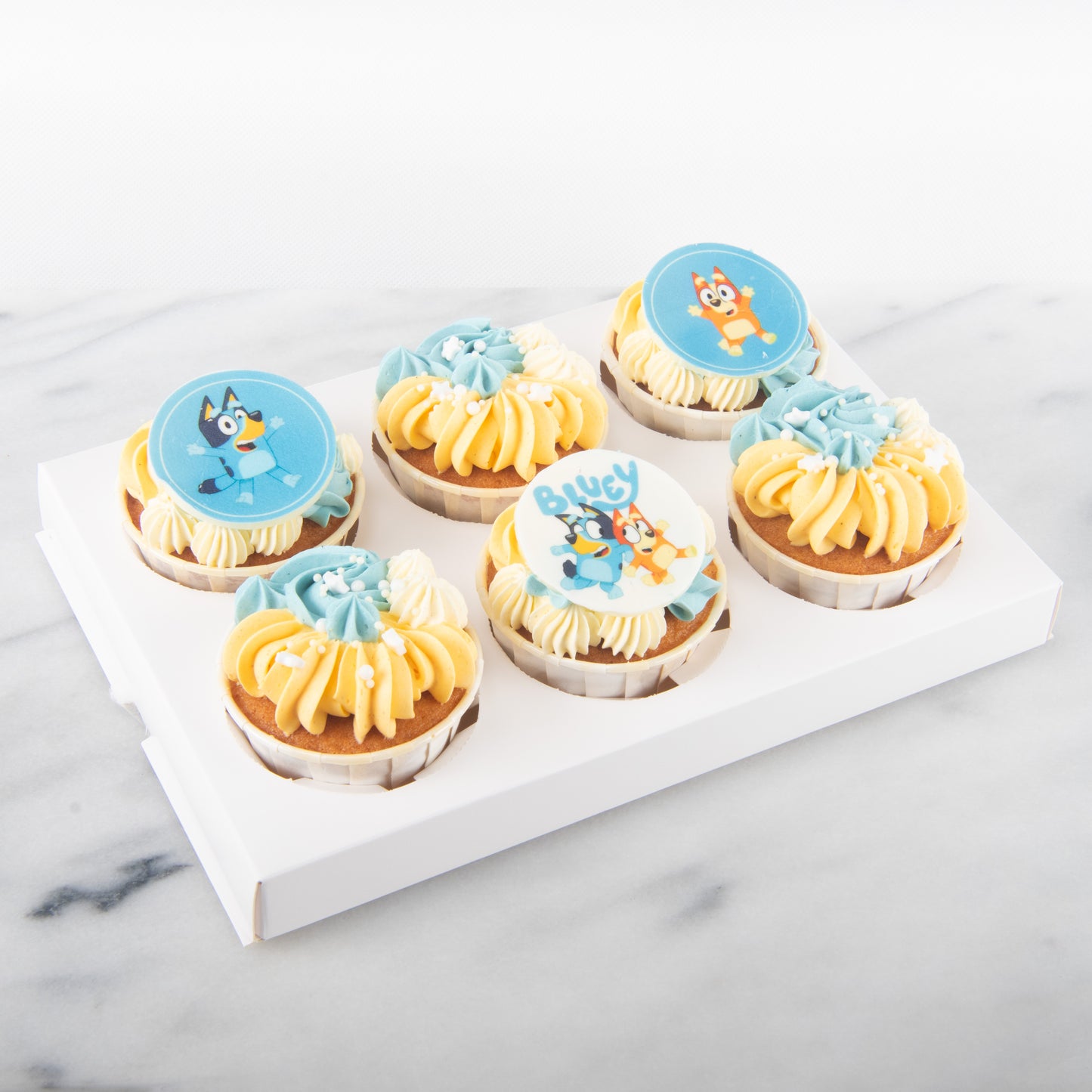 Bluey 6pcs Munchie Cupcake Set | $33.80 Nett
