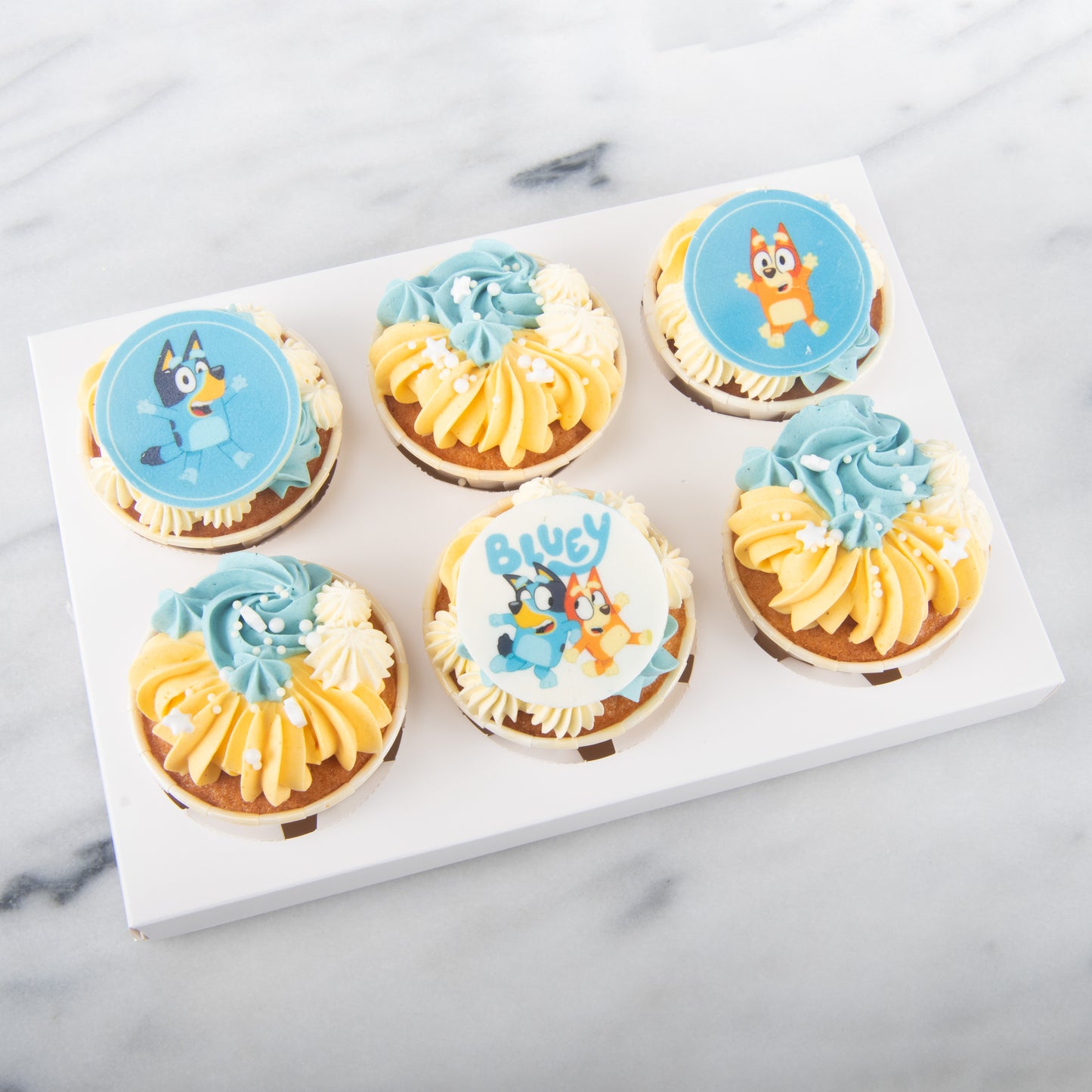 Bluey 6pcs Munchie Cupcake Set | $33.80 Nett