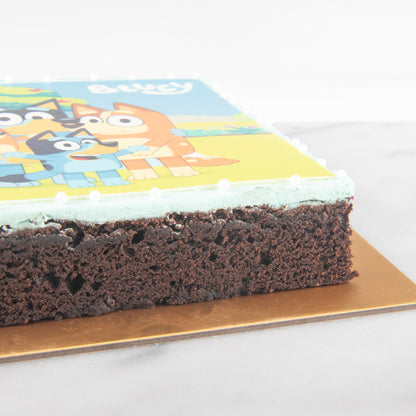 Bluey Fudgy Big Brownie 18x18cm | $45.80 Nett
