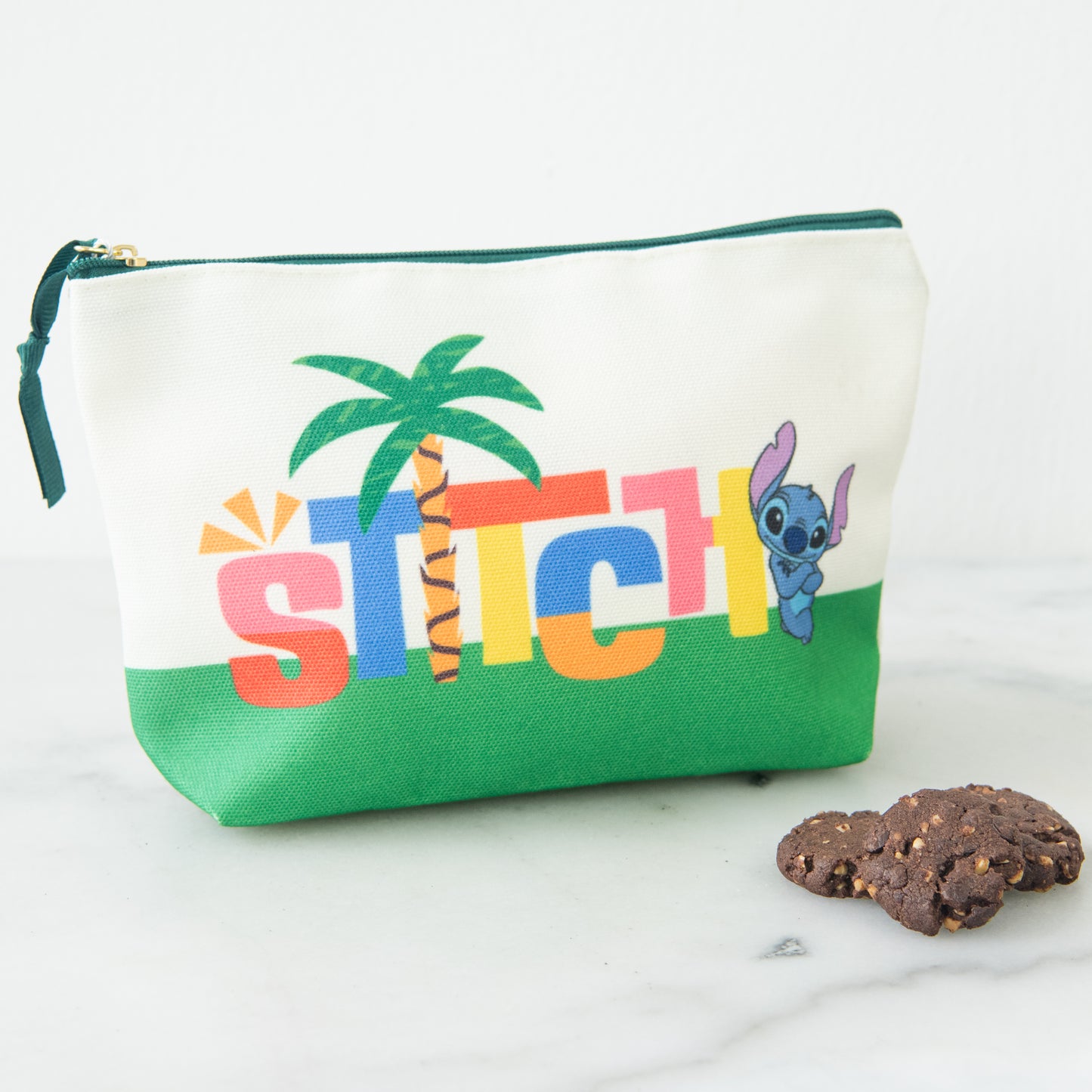 Disney Chocolate Almond Cookies in Stitch Cookie Pouch |  Limited 100 | S$10 (u.p $28)