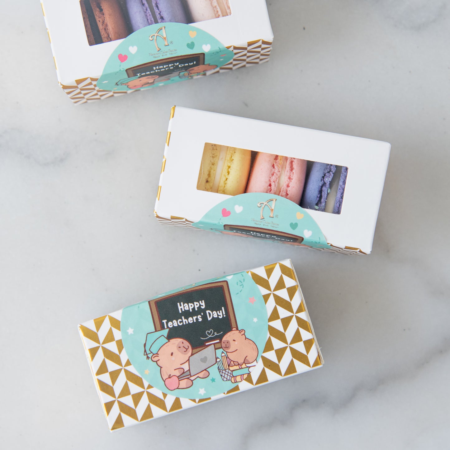 Happy Teacher's Day 2024 | Bundle of 10 Boxes x 3pcs Classic Happy Teacher's Day Box | $68 Nett