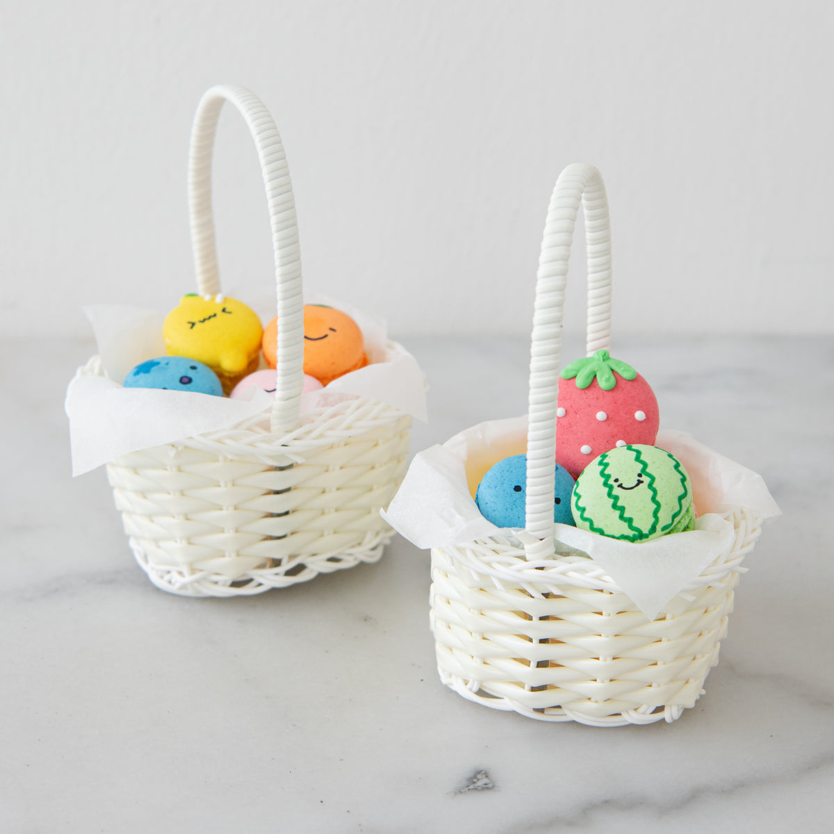 Happy Children's Day | Mini Macaron Gift Basket  | $12.80