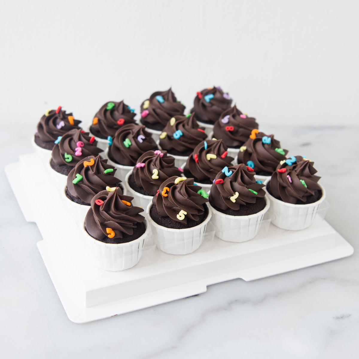 Happy Children's Day | 16pcs chocolate cupcake | $48.80