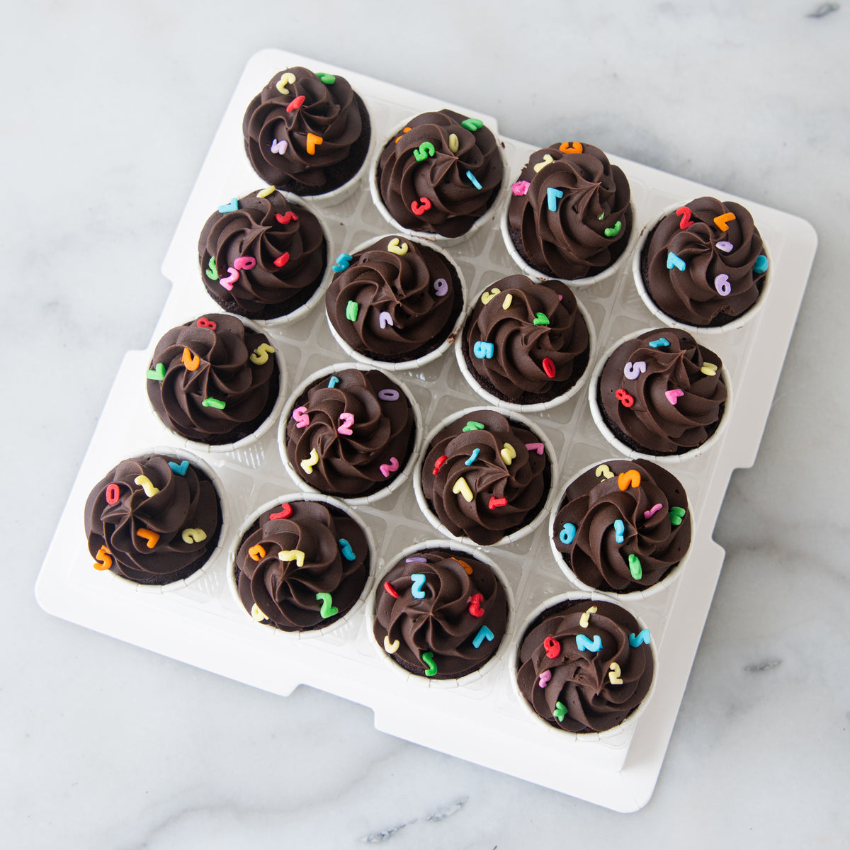 Happy Children's Day | 16pcs chocolate cupcake | $48.80