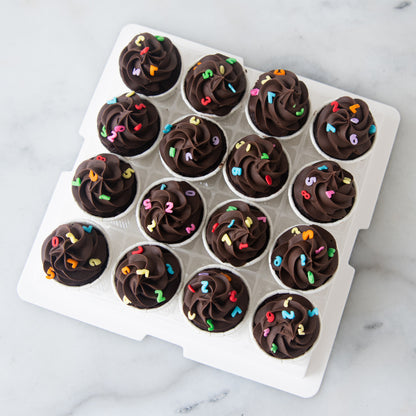 Happy Children's Day | 16pcs chocolate cupcake | $48.80