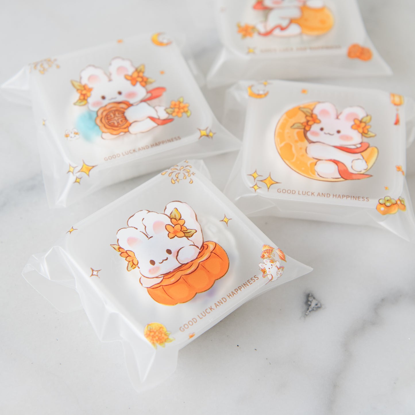 Happy Mid Autumn | Individual  Snowskin Truffle Mooncakes bundle x12pcs | $98