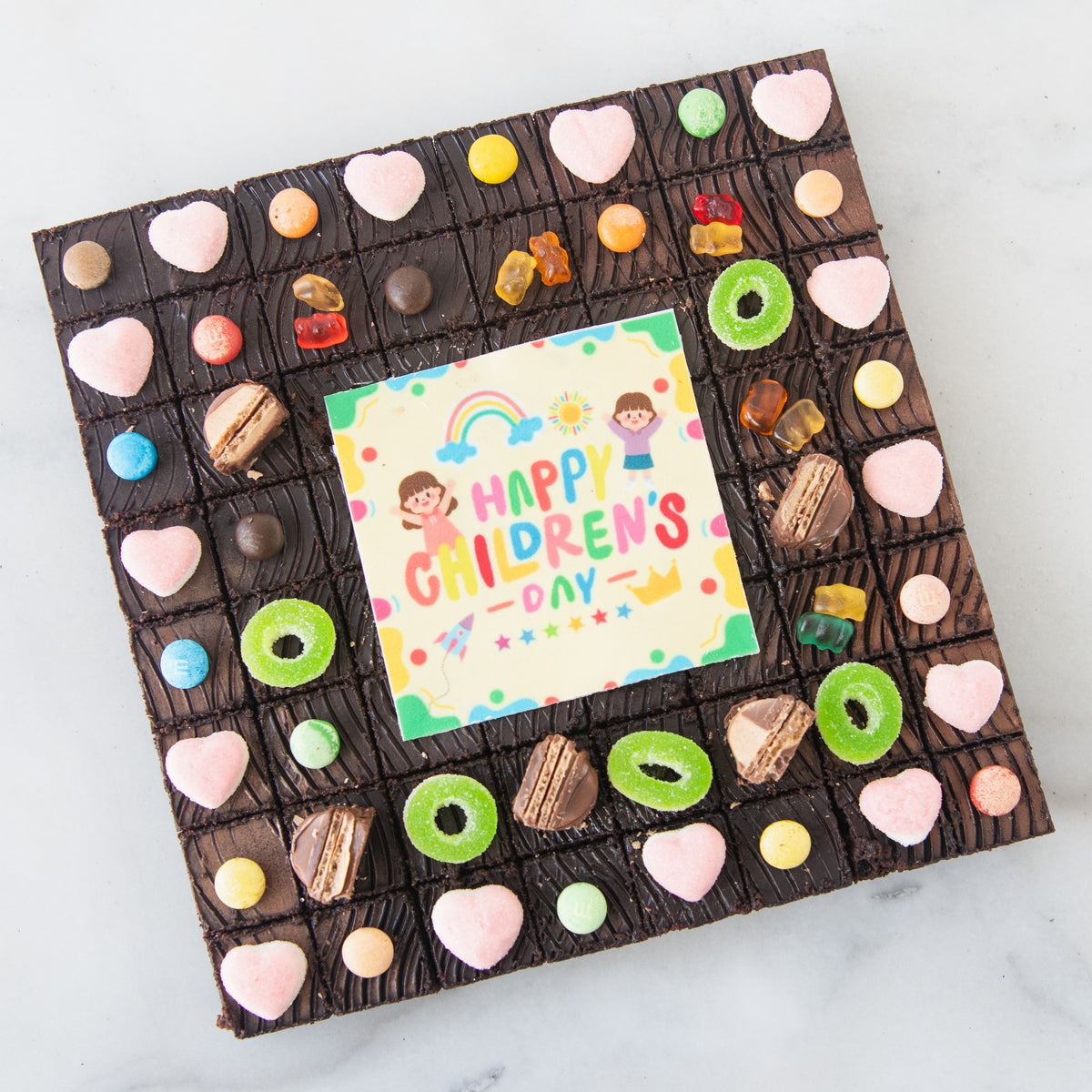 Happy Children's Day | Beary Surprise Brownie Bites (64 pcs) | $55.80 nett only