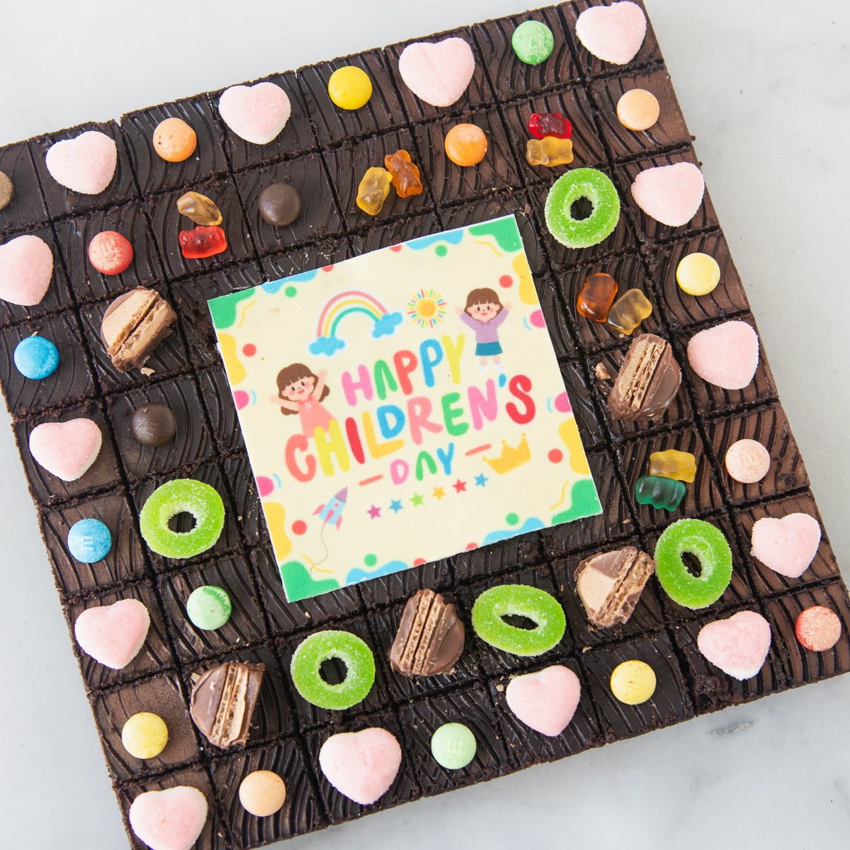 Happy Children's Day | Beary Surprise Brownie Bites (64 pcs) | $55.80 nett only