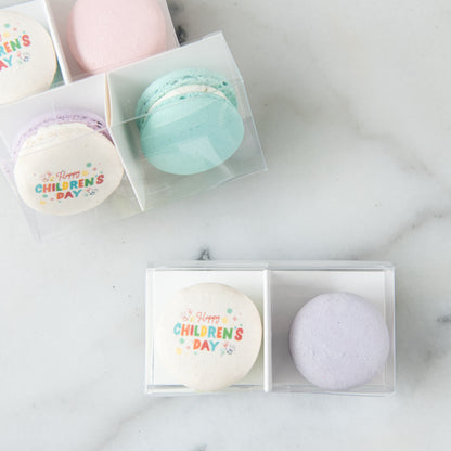 Happy Children's Day | 2 pcs macaron set  | Early Bird Special | Price $7.80 nett