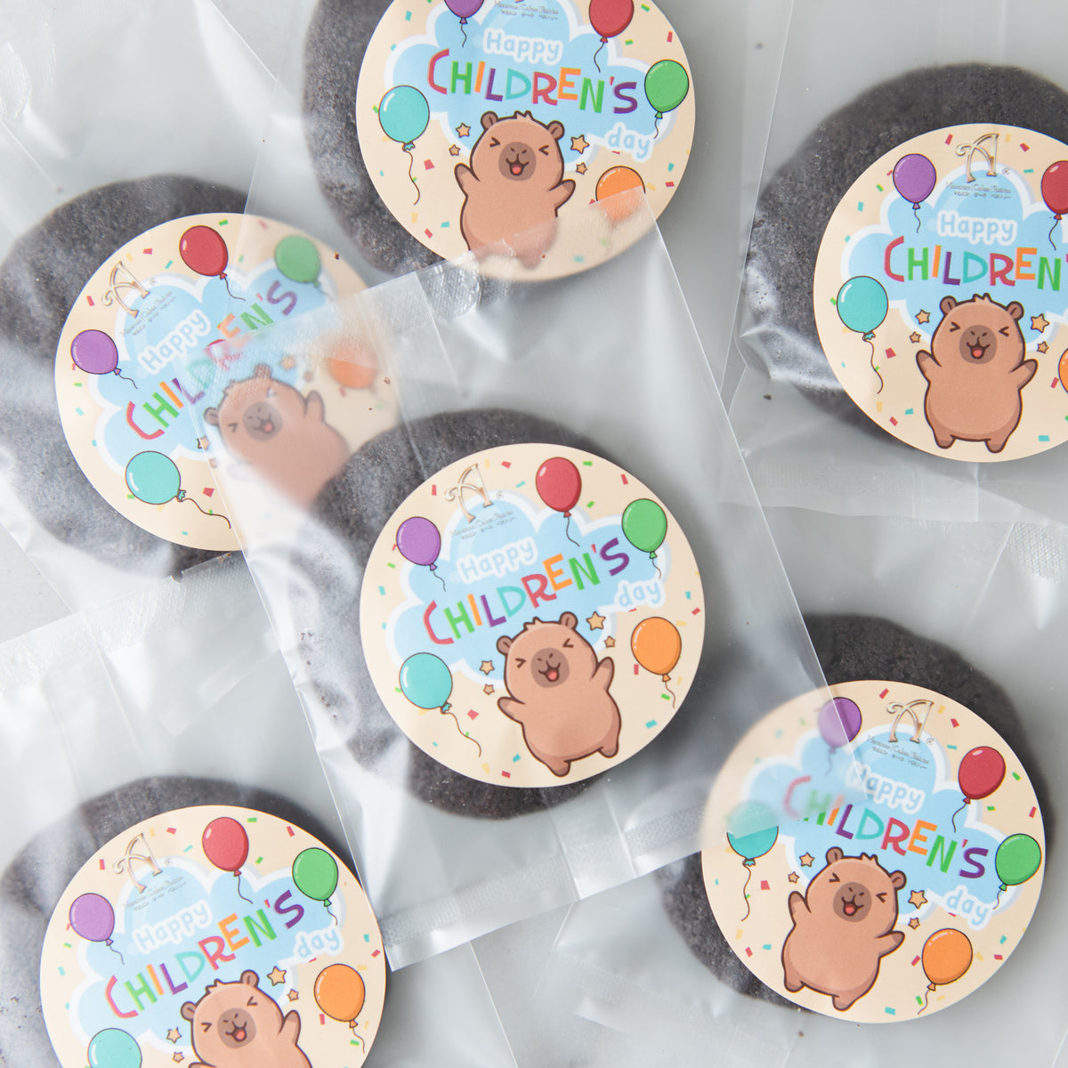 Happy Children's Day l Double Chocolate Cookies 1pc x 20 packs (Individual Packed) | Halal Certified| $25.8 Nett