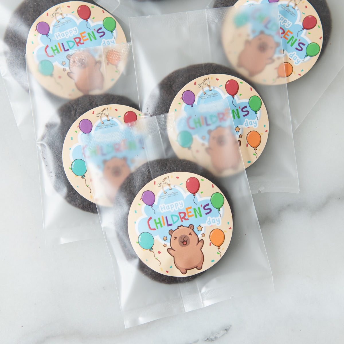 Happy Children's Day l Double Chocolate Cookies 1pc x 20 packs (Individual Packed) | Halal Certified| $25.8 Nett