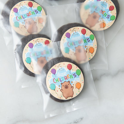 Happy Children's Day l Double Chocolate Cookies 1pc x 20 packs (Individual Packed) | Halal Certified| $25.8 Nett