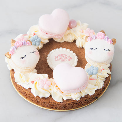 Unicorn Dream Macaron Cookies Ring Petite | $35.80 Nett