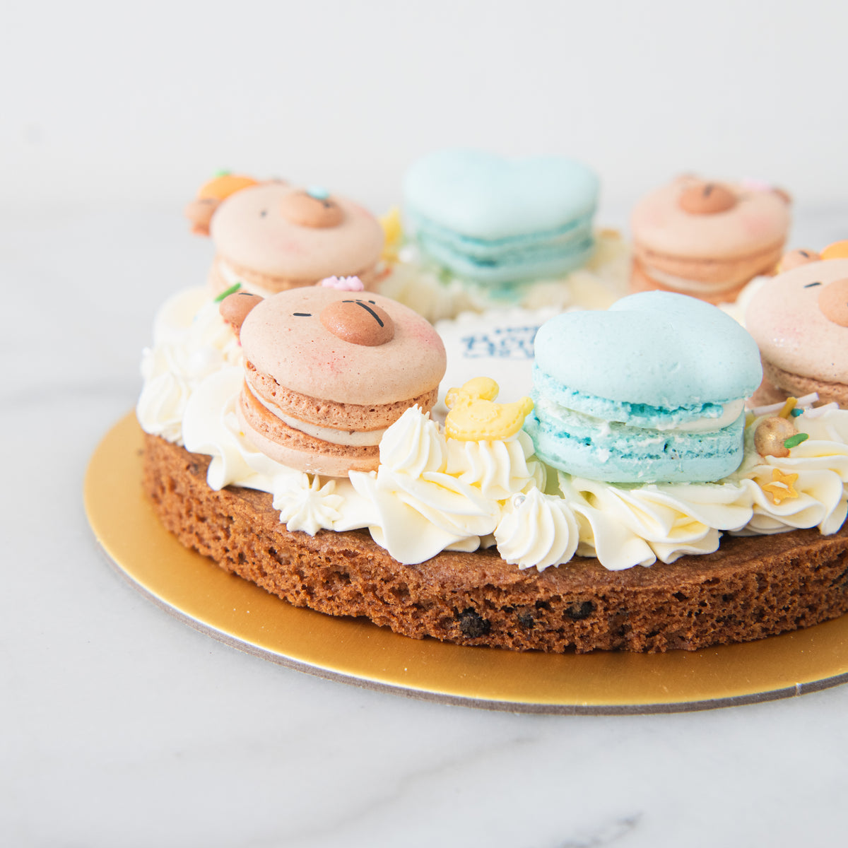 Capybara Dream Macaron Cookies Ring Upsize | $51.80 Nett