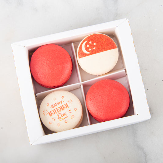 Happy National Day | Sweet Lah! 4in1 Macaron Set | $11.80 Nett