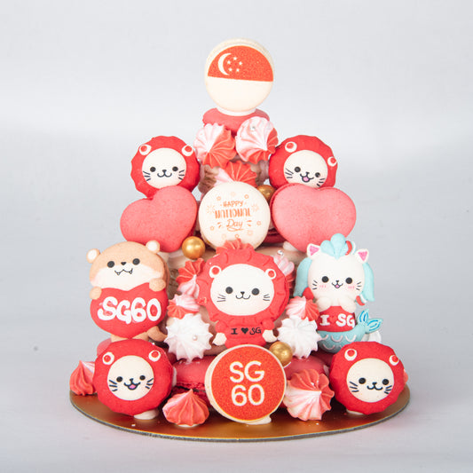 Happy National Day | Garden City Macaron Tower | $168 Nett