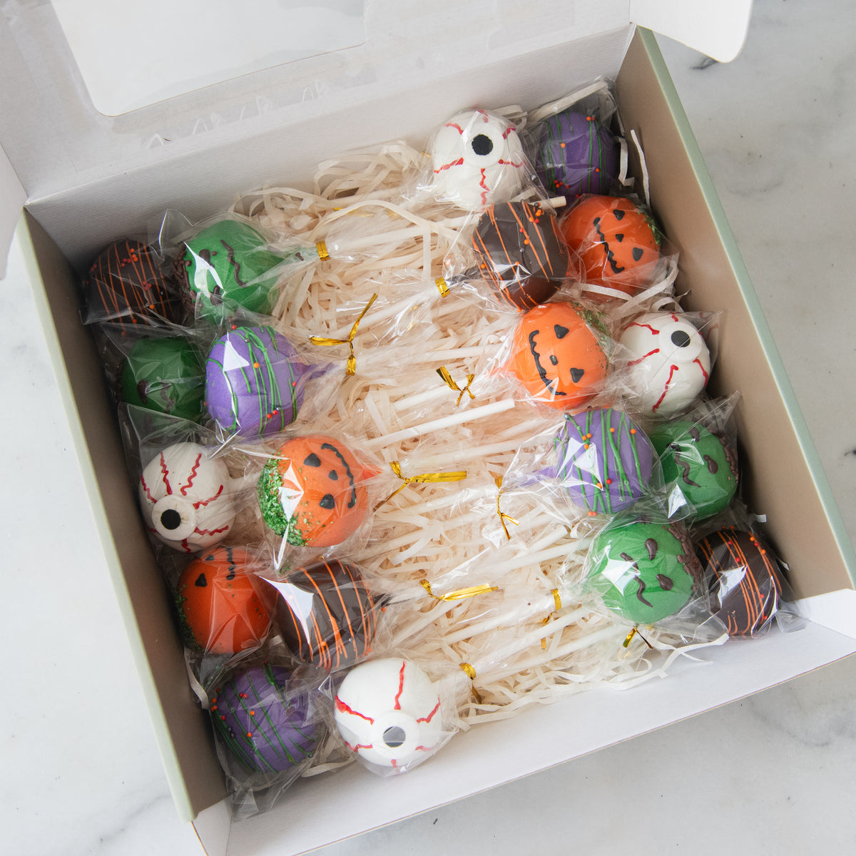 Happy Halloween | Happy Halloween 20pcs Assorted Cakepops | $78.80 Nett