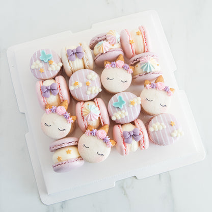 16 pcs Enchanted Dreams Unicorn Fatcarons | $118 Nett