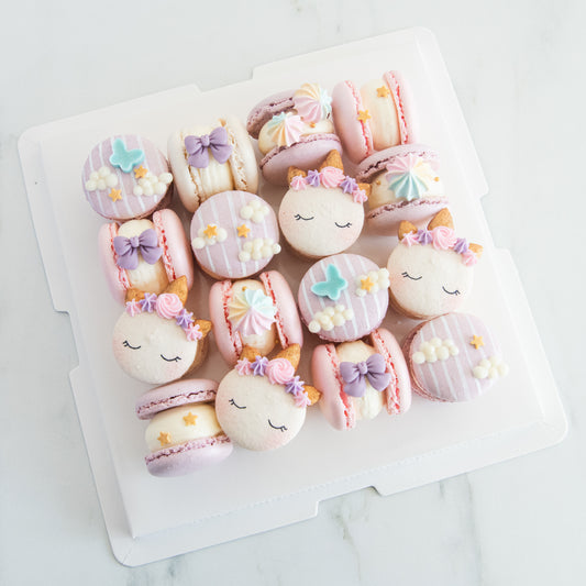16 pcs Enchanted Dreams Unicorn Fatcarons | $118 Nett