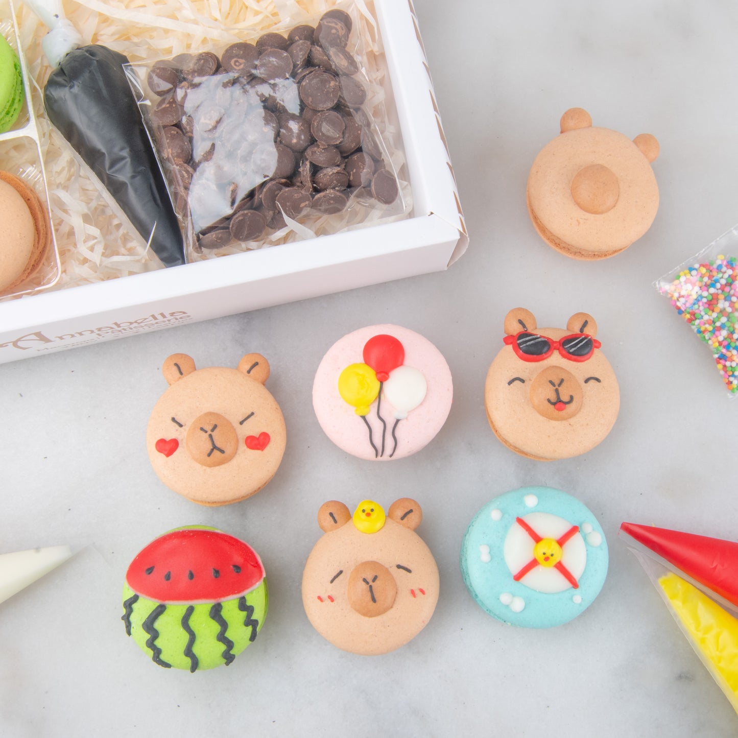 Capybara DIY Macaron Set | $19.90 Nett