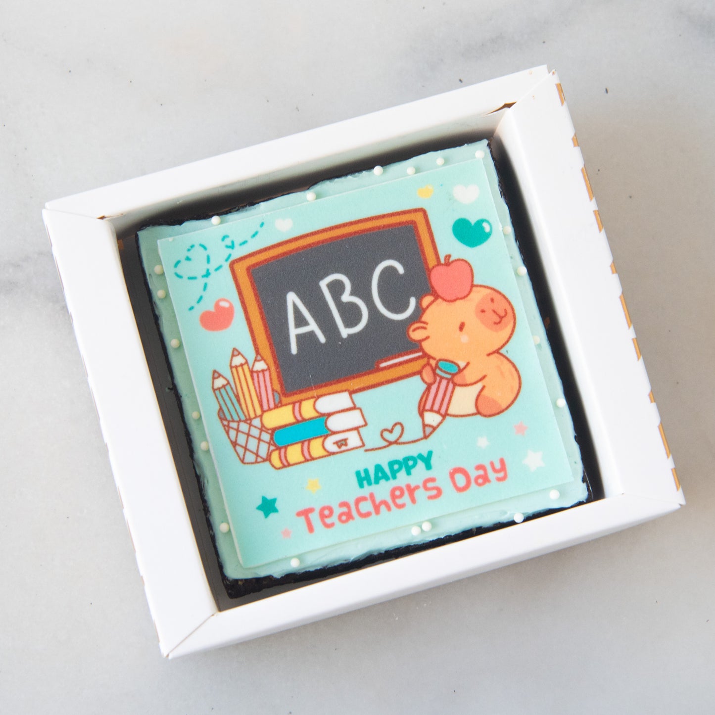 Happy Teacher's Day | Capy’s Classroom Petite Brownie | $9.80 Nett
