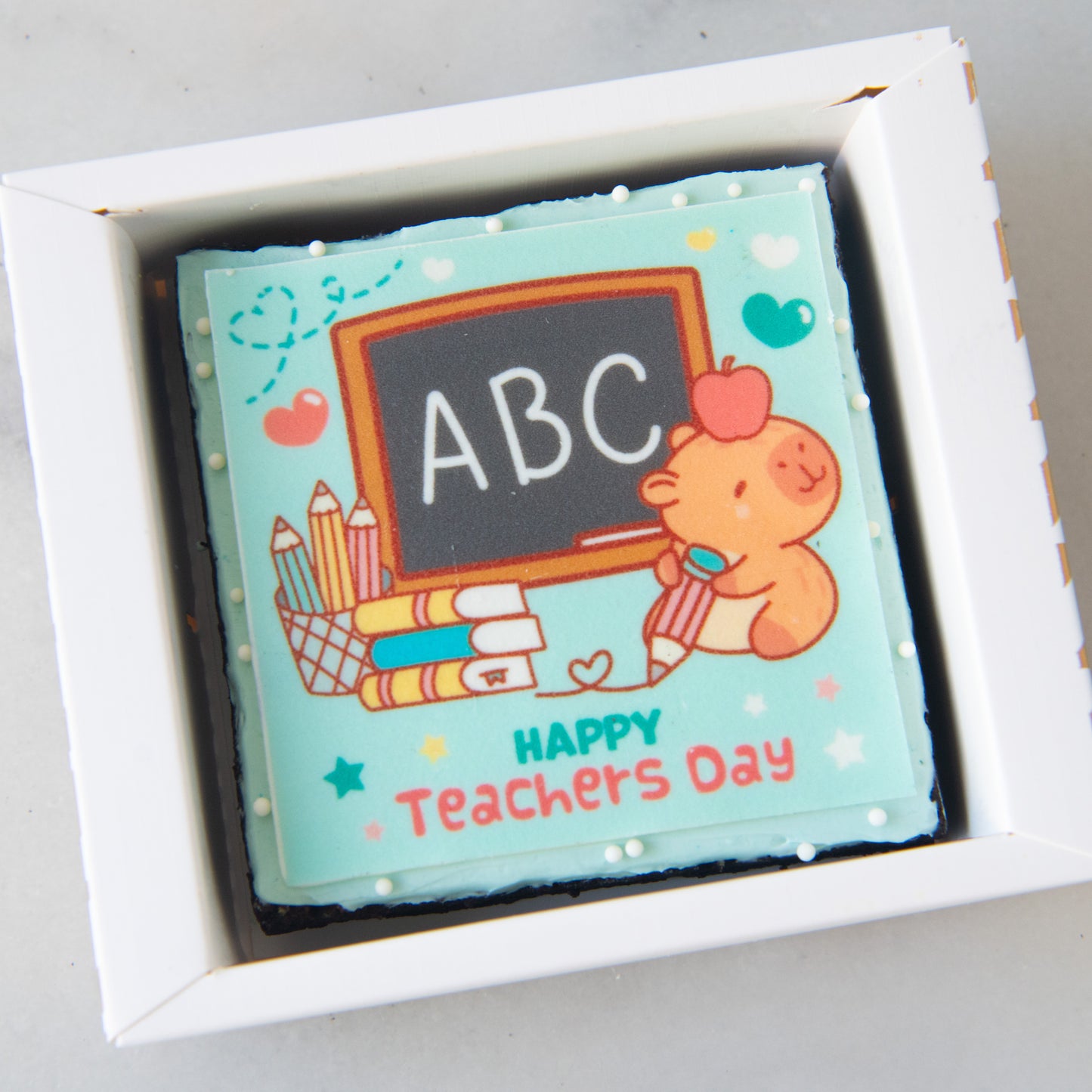 Happy Teacher's Day | Capy’s Classroom Petite Brownie | $9.80 Nett