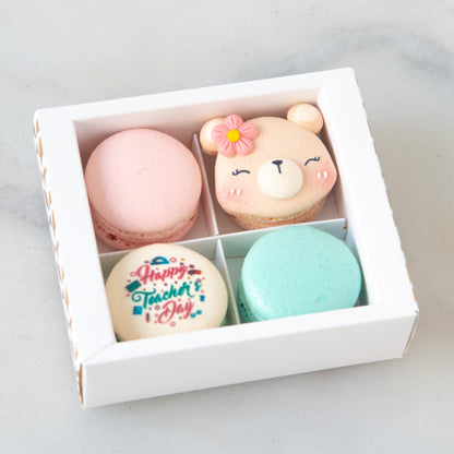 Happy Teacher's Day | 4in1 Female Bear Macaron | $13.80 Nett
