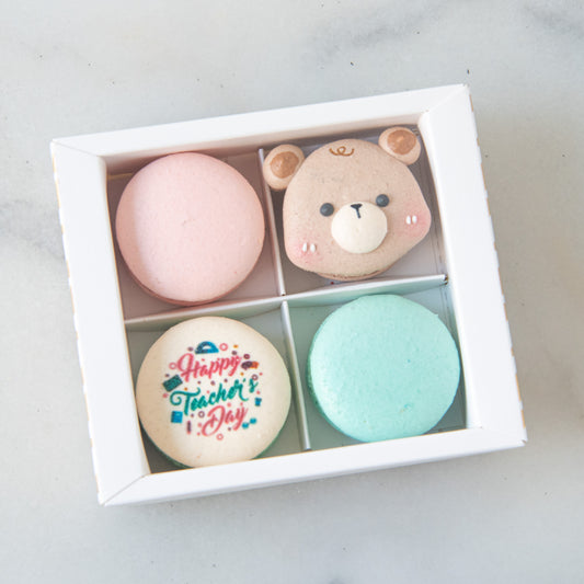 Happy Teacher's Day | 4in1 Male Bear Macaron | $13.80 Nett