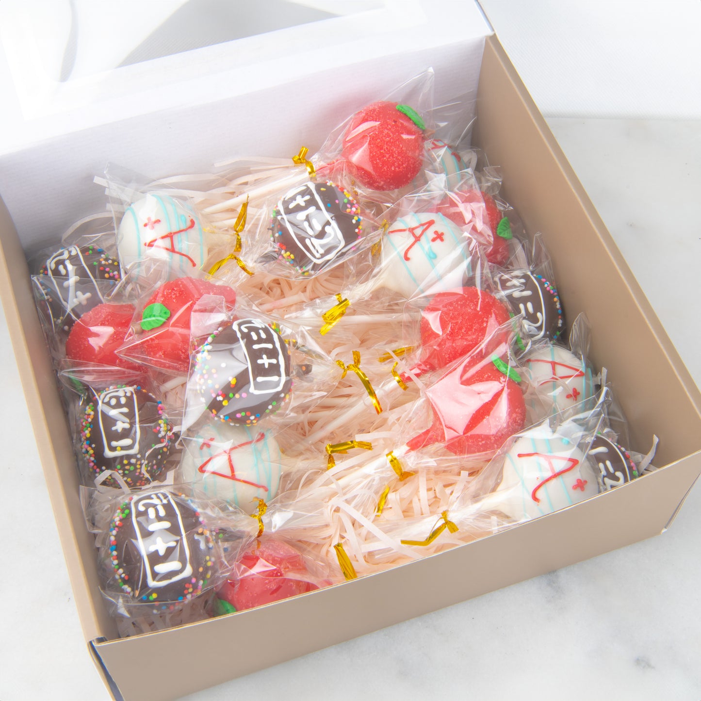 Happy Teacher's Day | Classroom Fun 20pcs Assorted Cakepop | $78.80 Nett