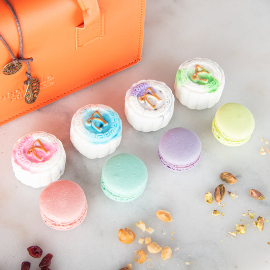 Happy Mid Autumn | Limited Edition Snowskin Truffle Mooncakes 4+4 pcs Set | $88 (u.p.)