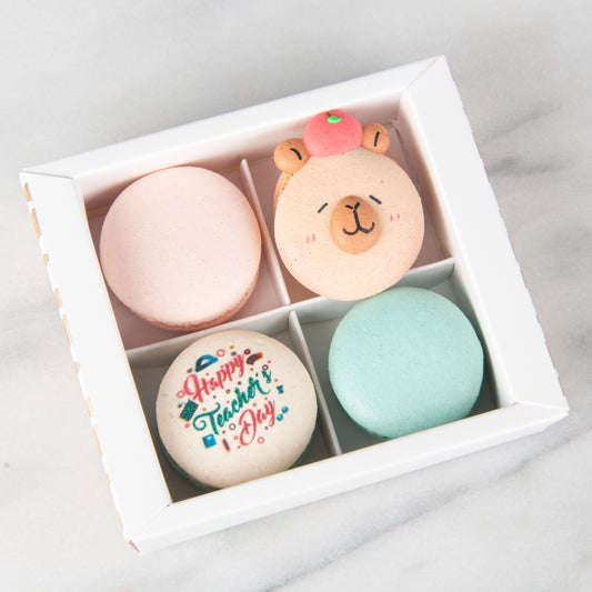 Happy Teacher's Day | 4in1 Teacher Capy Macaron Set | $13.80 Nett