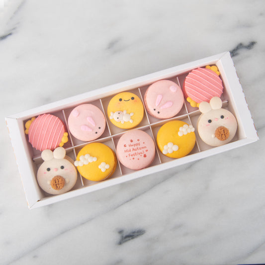 Happy Mid Autumn | 10in1 Sweet Moonlight Macaron | $45.80 Nett